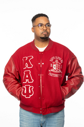 FINAL SALE- Kappa Alpha Psi Crimson Achievement Letterman Jacket
