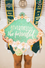 Make It Match My Stole Flower Cap Topper