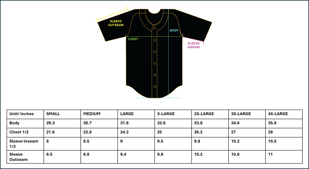 Farwest Region Baseball Jersey