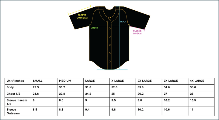 Farwest Region Baseball Jersey