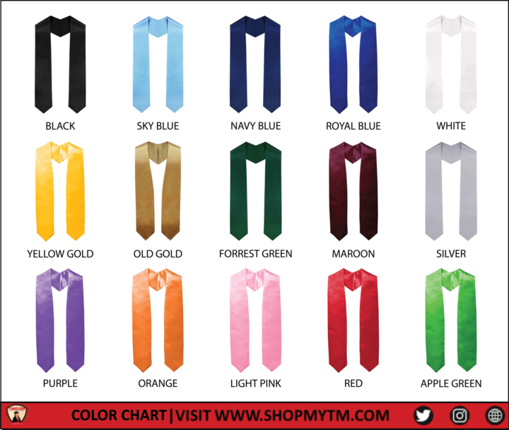 High School Graduation Stole