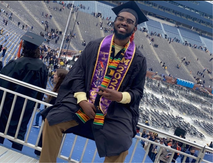 Omega Psi Phi Predesigned Graduation Stole